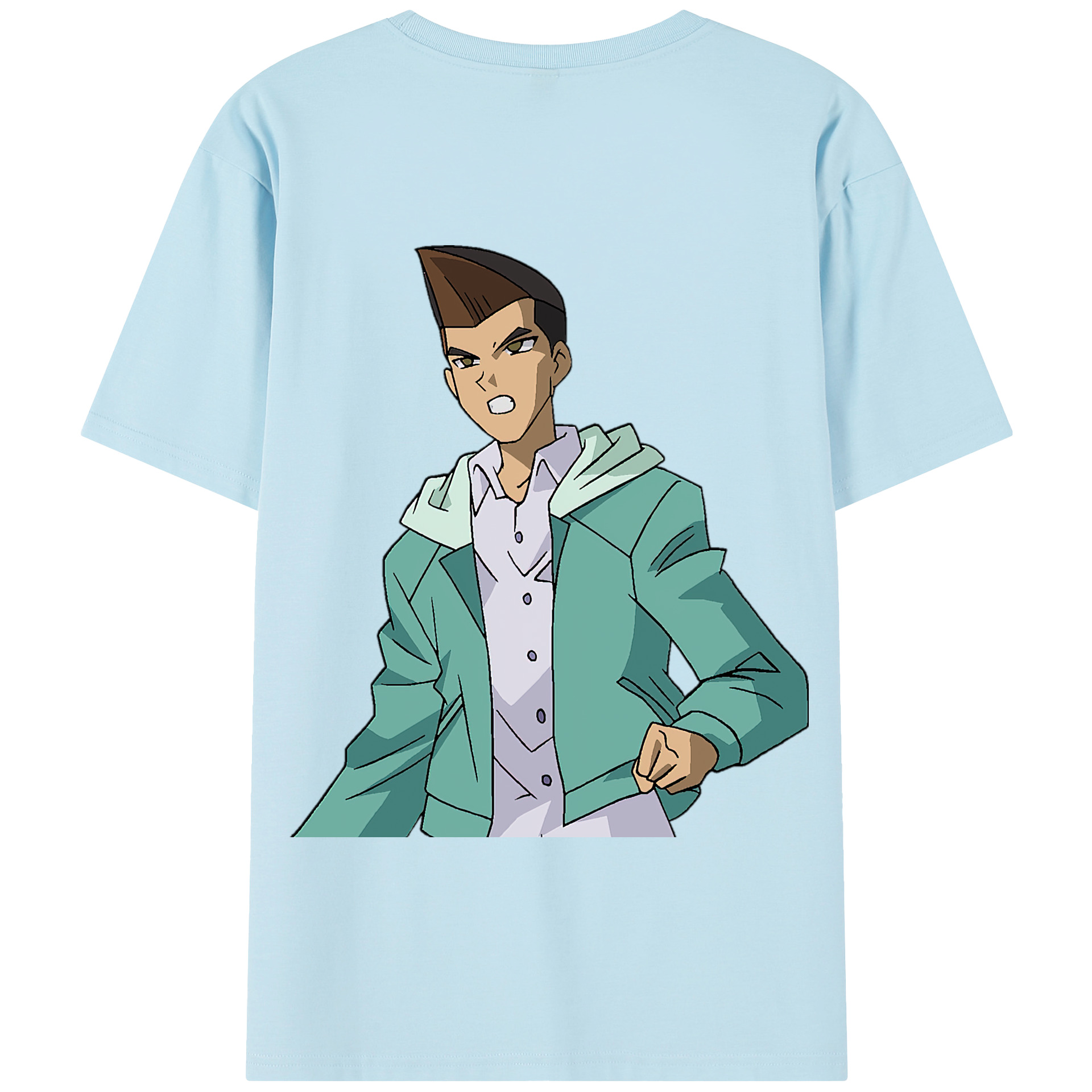 （画像用） 遊☆戯☆王 Yu-Gi-Oh! 綿100％半袖Tシャツ（背面プリント）